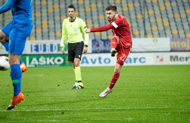 Данил Глебов забил в матче молодёжной сборной